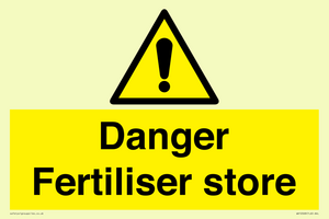 Danger Fertiliser store